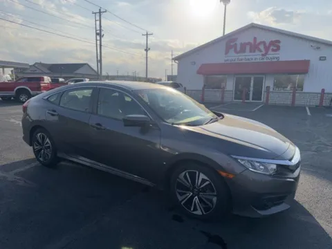 Gray 2018 Honda Civic EX-T for sale in Grove City, OH