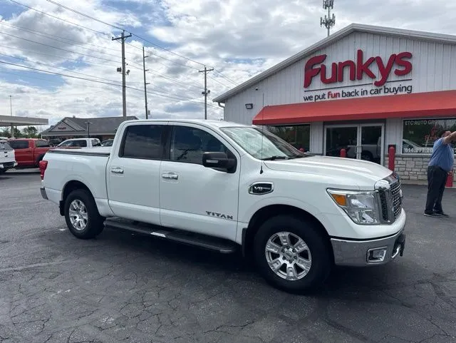 White 2017 Nissan Titan S for sale in Grove City, OH