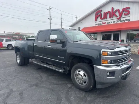 Gray 2017 Chevrolet Silverado 3500HD LTZ for sale in Grove City, OH