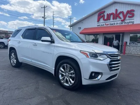 White 2018 Chevrolet Traverse High Country for sale in Grove City, OH