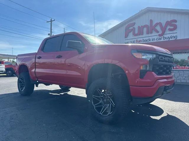 Red 2022 Chevrolet Silverado 1500 Custom for sale in Grove City, OH