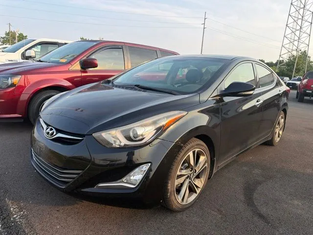 Black 2015 Hyundai Elantra Limited for sale in Grove City, OH