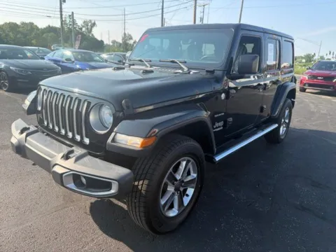 Another view of 2018 Jeep Wrangler Unlimited Sahara for sale in Grove City, OH at Funky's Automotive - A division of ETC Auto Group