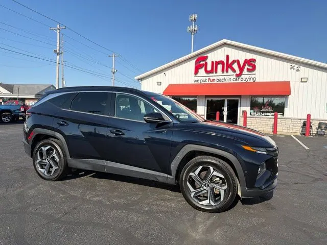 Blue 2022 Hyundai Tucson Hybrid Limited for sale in Grove City, OH
