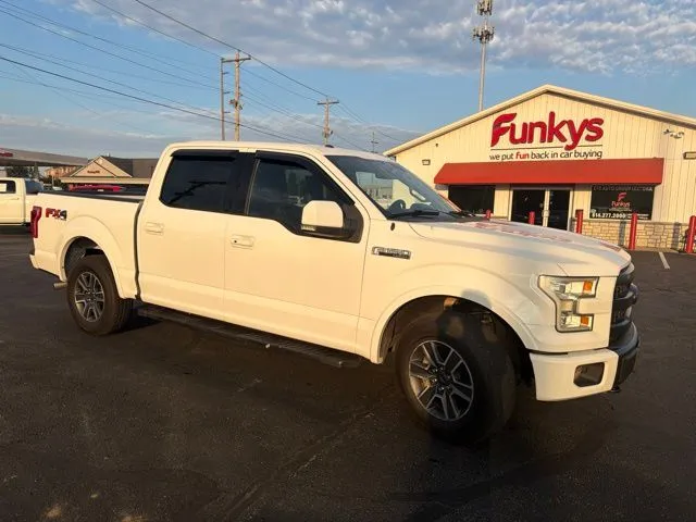 White 2015 Ford F-150 Lariat for sale in Grove City, OH