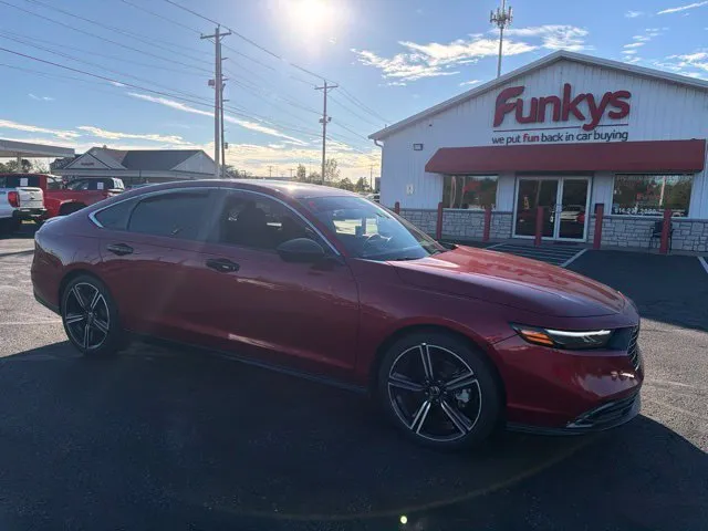 Red 2023 Honda Accord Hybrid Sport for sale in Grove City, OH