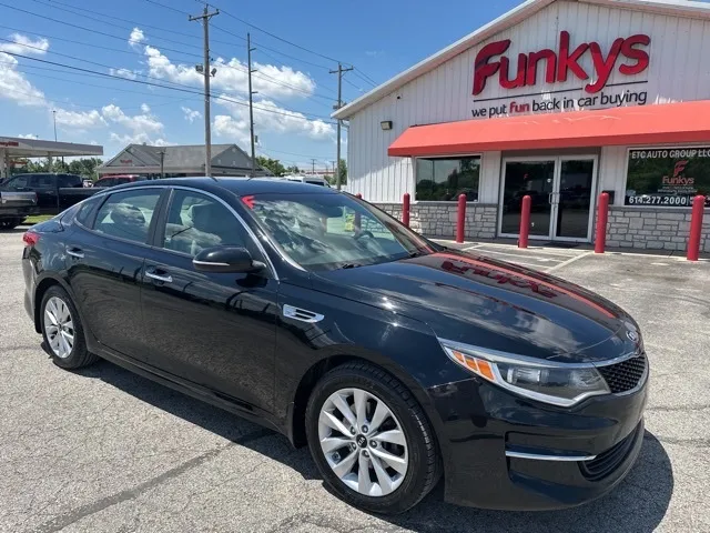 Black 2018 Kia Optima LX for sale in Grove City, OH