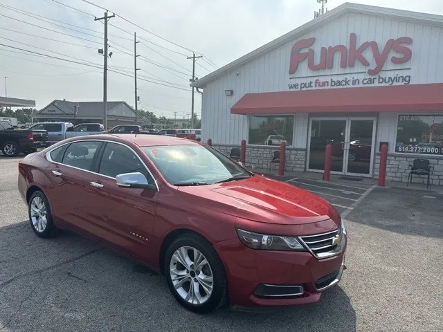 Red 2015 Chevrolet Impala LT for sale in Grove City, OH