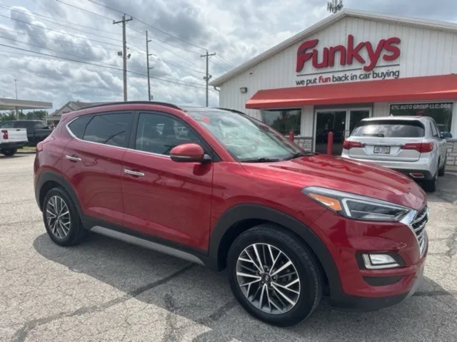 Red 2021 Hyundai Tucson Ultimate for sale in Grove City, OH