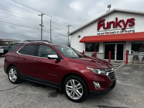 Red 2018 Chevrolet Equinox Premier for sale in Grove City, OH
