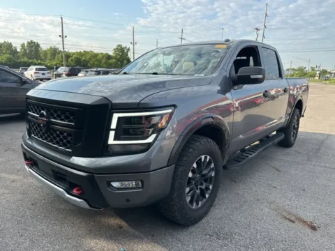 Gray 2020 Nissan Titan PRO-4X for sale in Grove City, OH