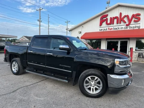 Black 2016 Chevrolet Silverado 1500 LTZ for sale in Grove City, OH