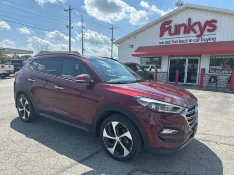 Red 2016 Hyundai Tucson Limited for sale in Grove City, OH