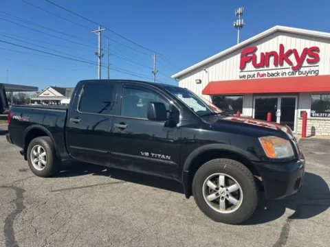Black 2012 Nissan Titan PRO-4X for sale in Grove City, OH