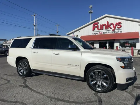 White 2015 Chevrolet Suburban LTZ for sale in Grove City, OH