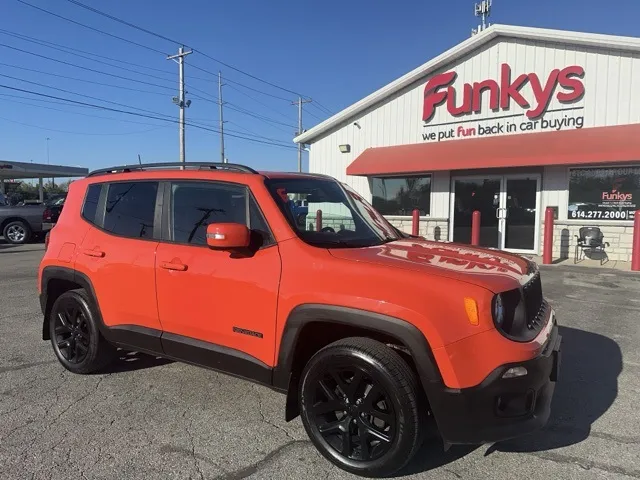 Orange 2018 Jeep Renegade Altitude for sale in Grove City, OH