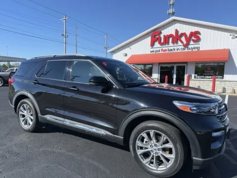 Black 2020 Ford Explorer Limited for sale in Grove City, OH