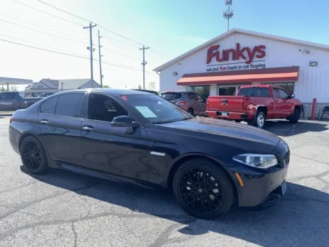 Black 2016 BMW 5 Series 550i xDrive for sale in Grove City, OH