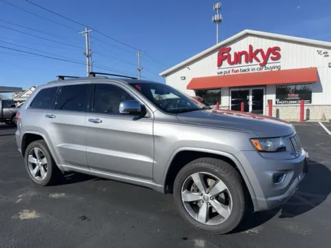 Silver 2014 Jeep Grand Cherokee Overland for sale in Grove City, OH
