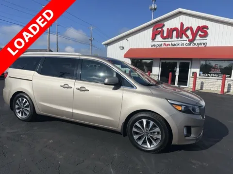 Beige 2015 Kia Sedona SX for sale in Grove City, OH