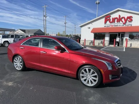 Red 2013 Cadillac ATS 3.6L Premium for sale in Grove City, OH