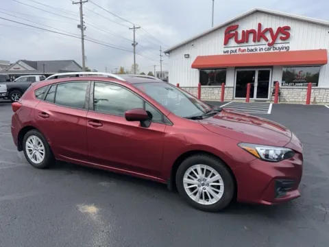 Red 2018 Subaru Impreza 2.0i Premium for sale in Grove City, OH