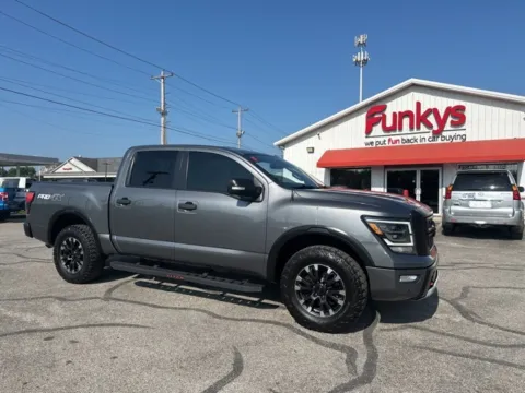 Gray 2020 Nissan Titan PRO-4X for sale in Grove City, OH