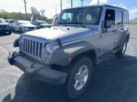 Another view of 2015 Jeep Wrangler Unlimited Sport for sale in Grove City, OH at Funky's Automotive - A division of ETC Auto Group