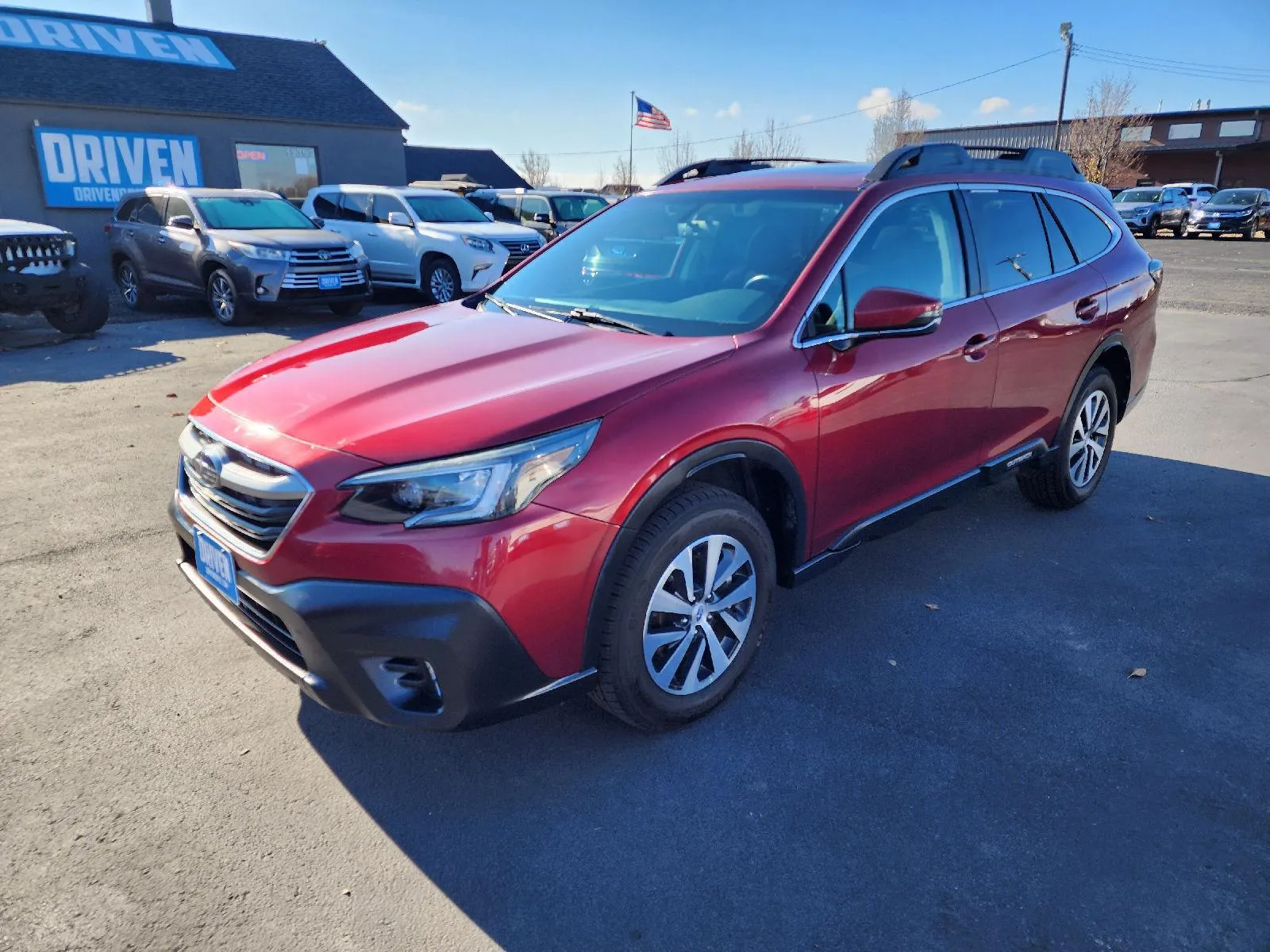Red 2021 Subaru Outback Premium for sale in Boise, ID