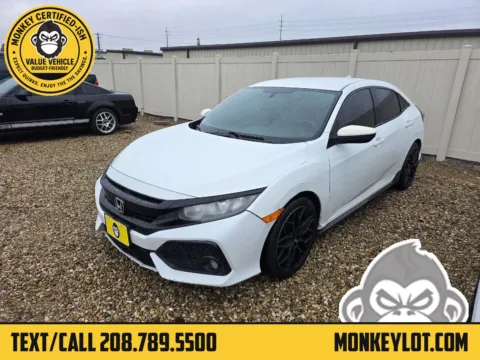White 2017 Honda Civic Hatchback Sport for sale in Boise, ID