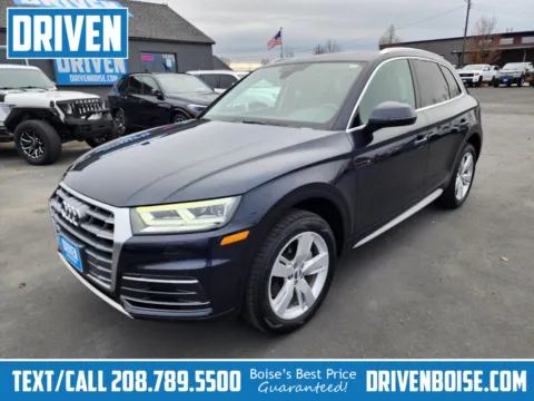 Blue 2018 Audi Q5 Premium Plus for sale in Boise, ID