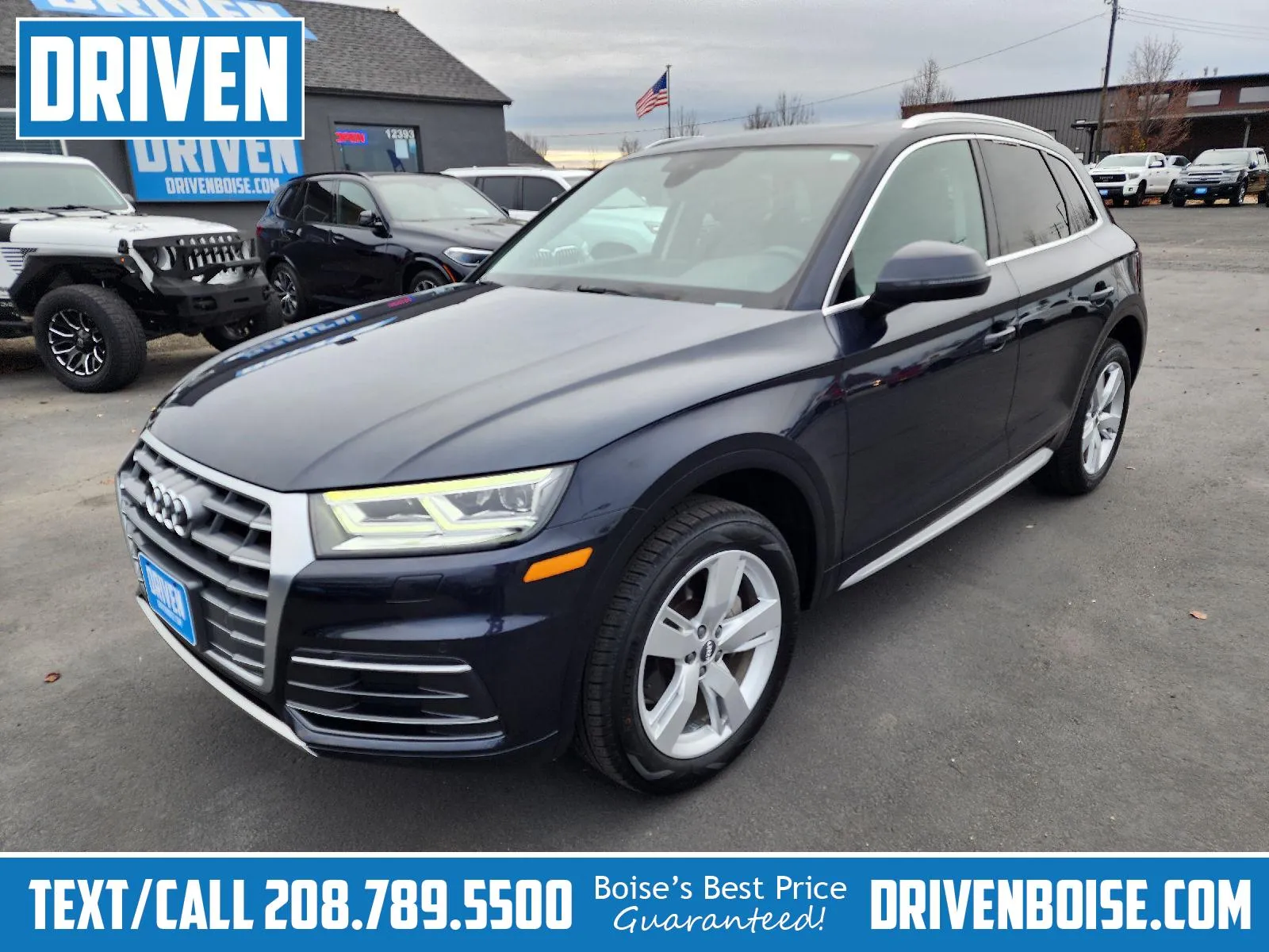 Blue 2018 Audi Q5 Premium Plus for sale in Boise, ID