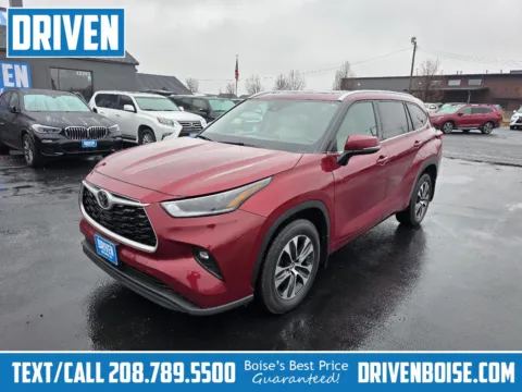Red 2021 Toyota Highlander XLE for sale in Boise, ID