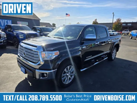 Black 2014 Toyota Tundra Truck LTD for sale in Boise, ID