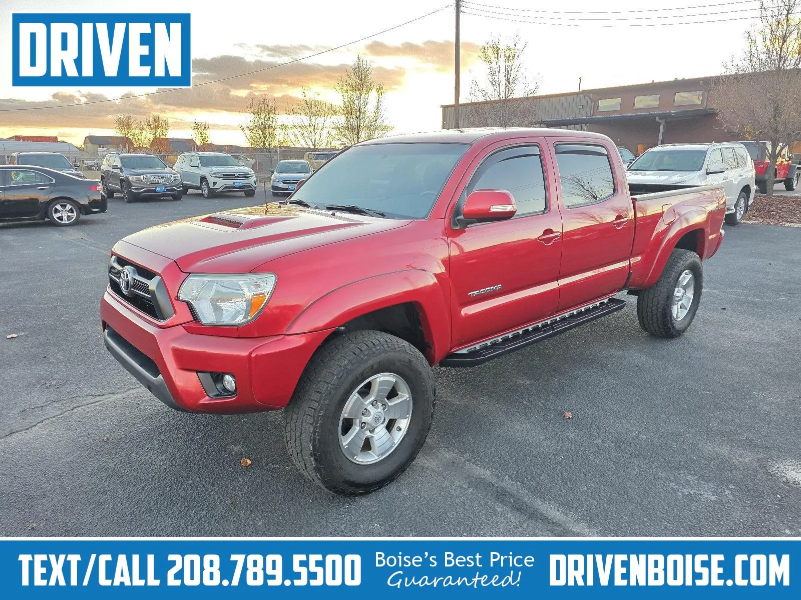 Red 2015 Toyota Tacoma Pickup 4D 6 ft for sale in Boise, ID