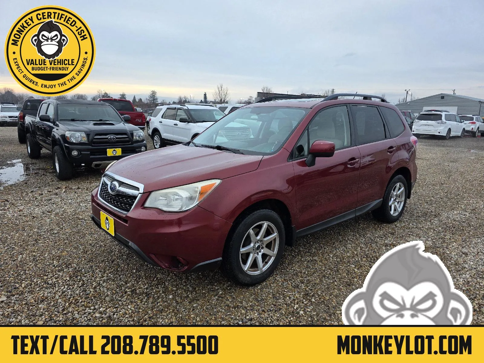 Red 2015 Subaru Forester 2.5i Premium for sale in Boise, ID
