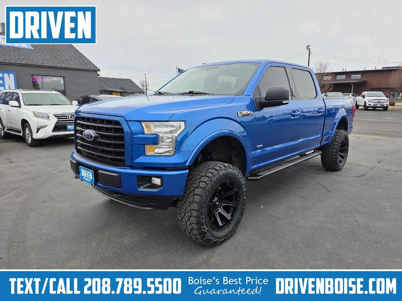 Blue 2015 Ford F-150 XLT for sale in Boise, ID