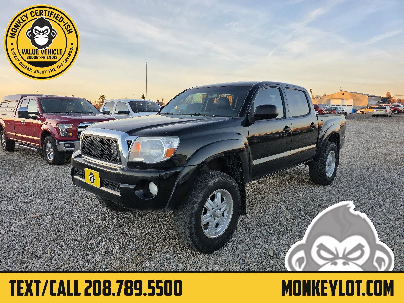 Black 2011 Toyota Tacoma Pickup 4D 5 ft for sale in Boise, ID