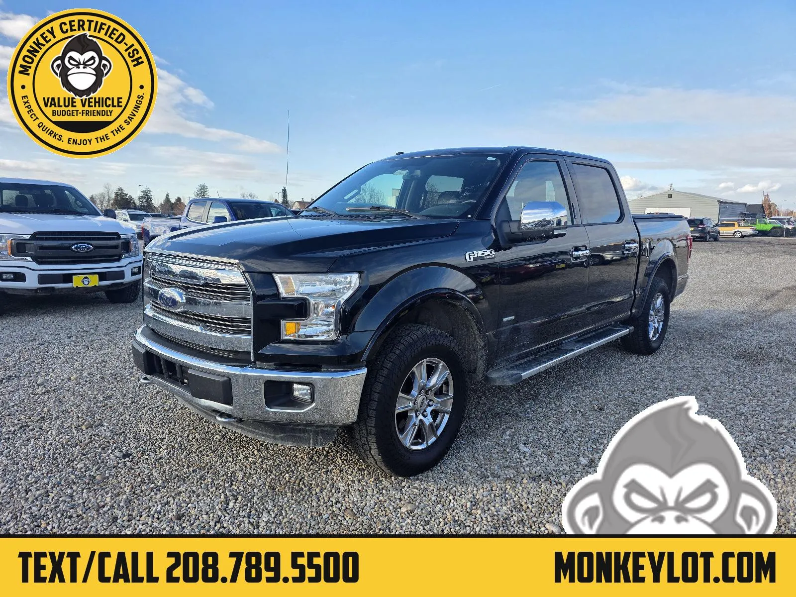 Black 2016 Ford F-150 Lariat for sale in Boise, ID
