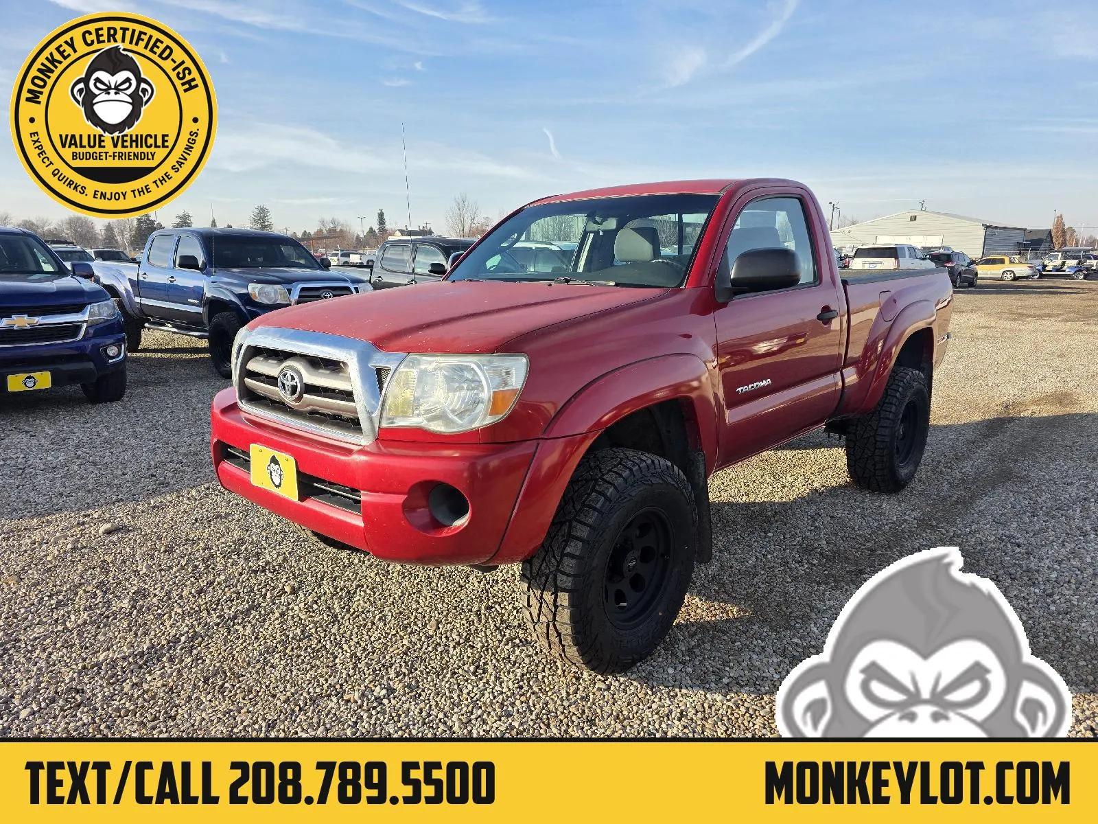 Red 2009 Toyota Tacoma for sale in Boise, ID