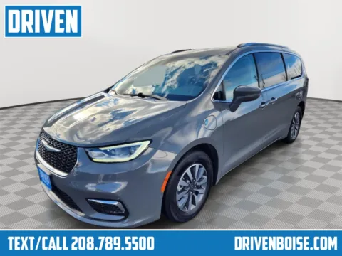 Gray 2021 Chrysler Pacifica Hybrid Touring L for sale in Boise, ID