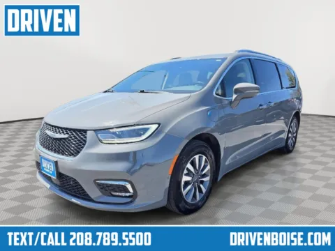 Gray 2021 Chrysler Pacifica Hybrid Touring L for sale in Boise, ID