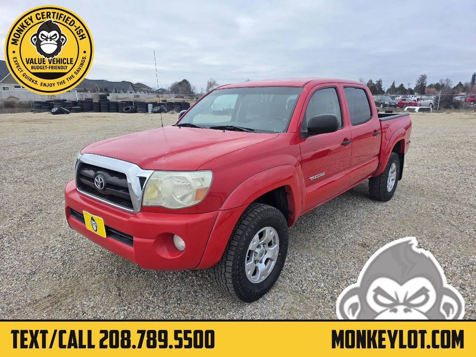 Red 2006 Toyota Tacoma Pickup 4D 5 ft for sale in Boise, ID