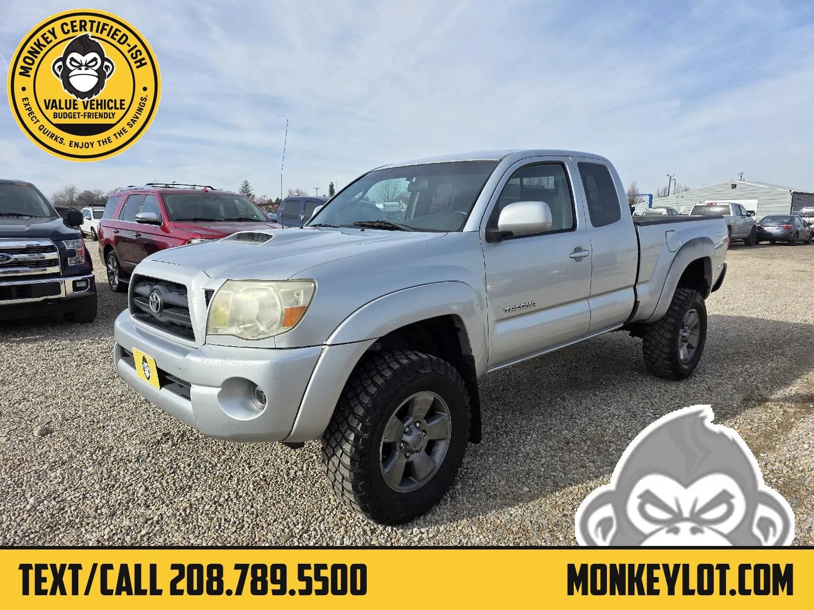 Silver 2006 Toyota Tacoma Pickup 4D 6 ft for sale in Boise, ID
