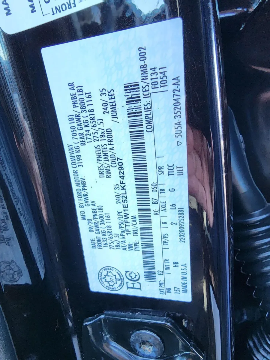 2020 Ford F-150 Lariat - Photo 21