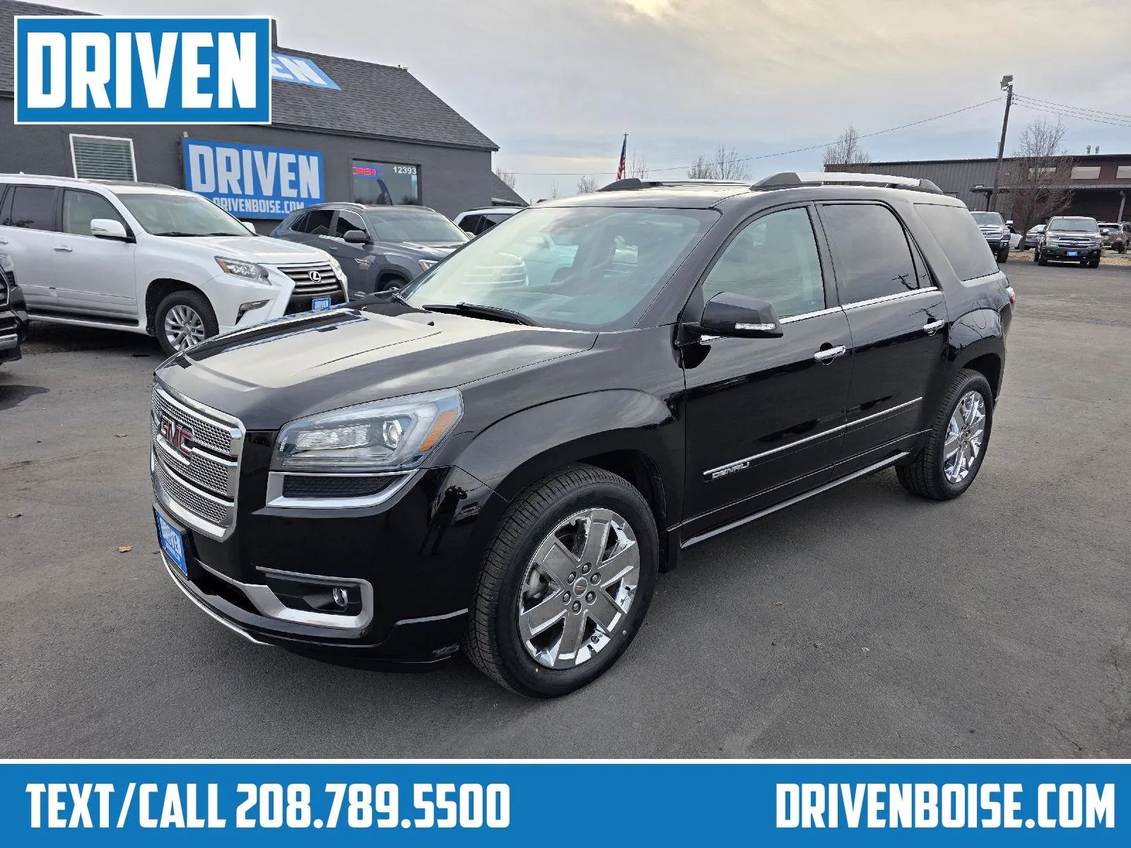 Black 2016 GMC Acadia Denali for sale in Boise, ID