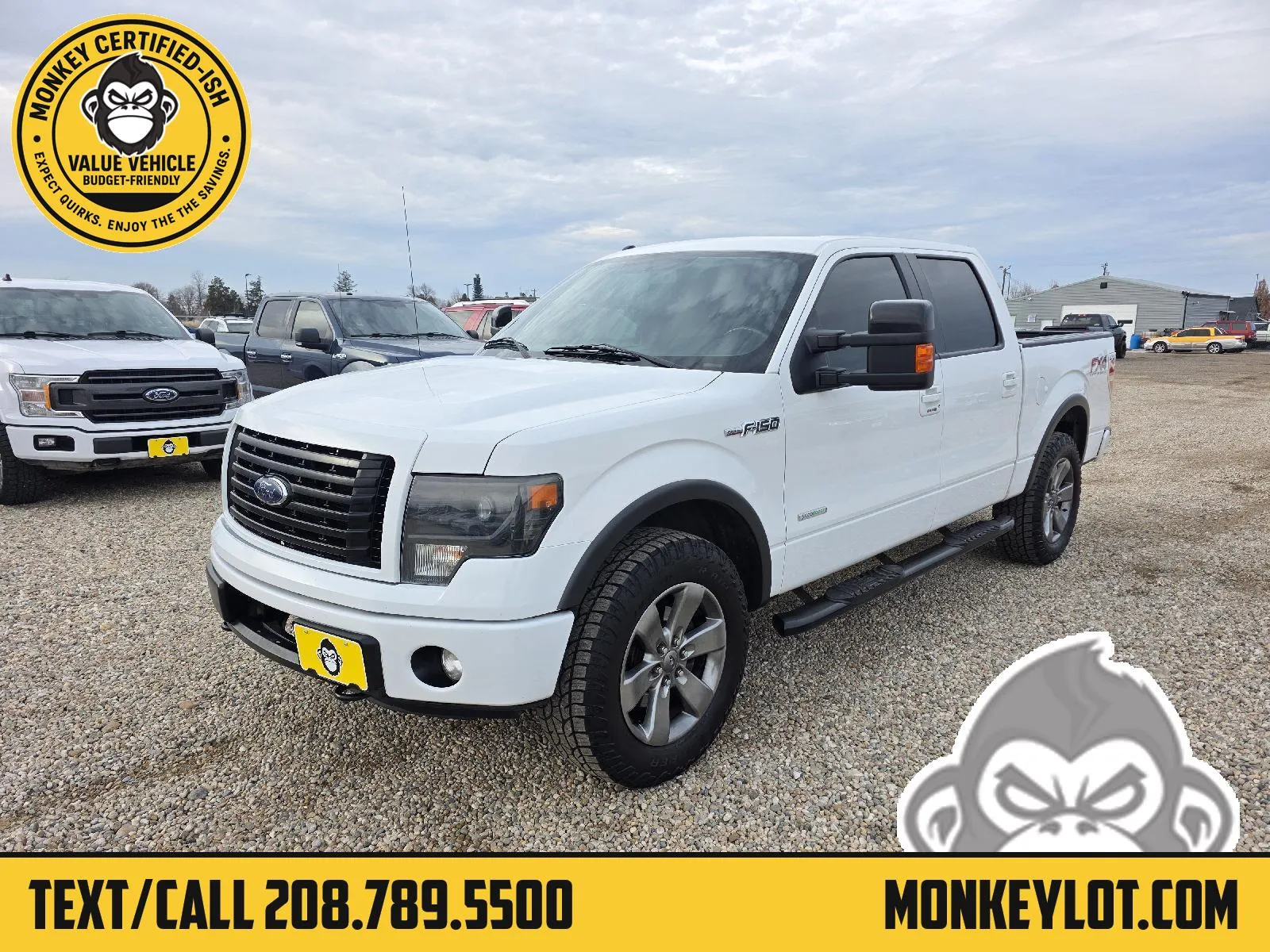 White 2013 Ford F-150 FX4 for sale in Boise, ID