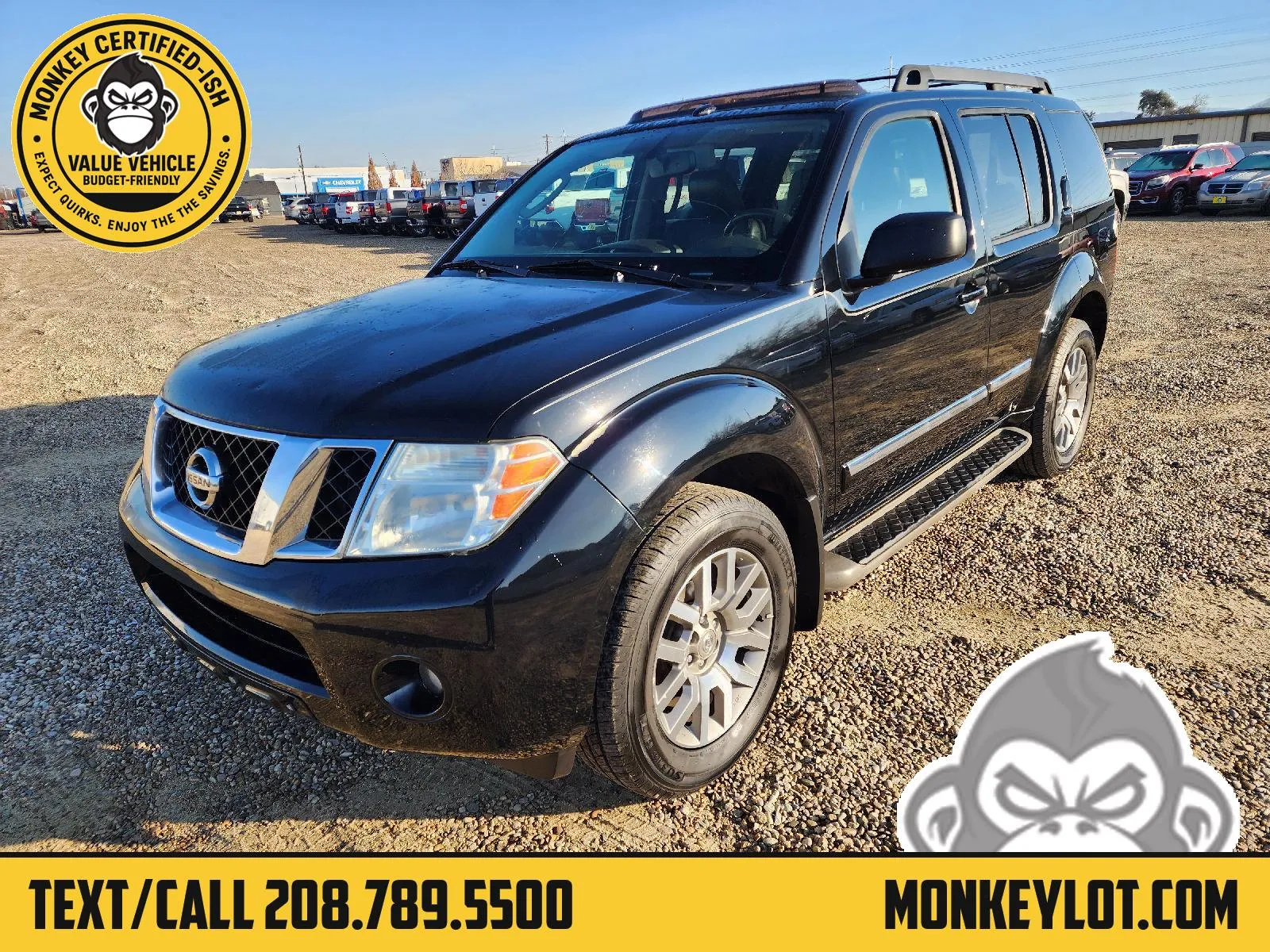 Black 2012 Nissan Pathfinder LE Sport Utility 4D for sale in Boise, ID