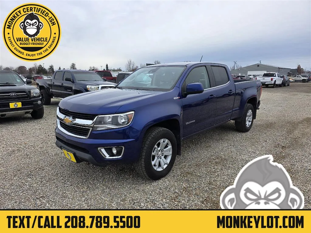 Blue 2016 Chevrolet Colorado 4WD LT for sale in Boise, ID