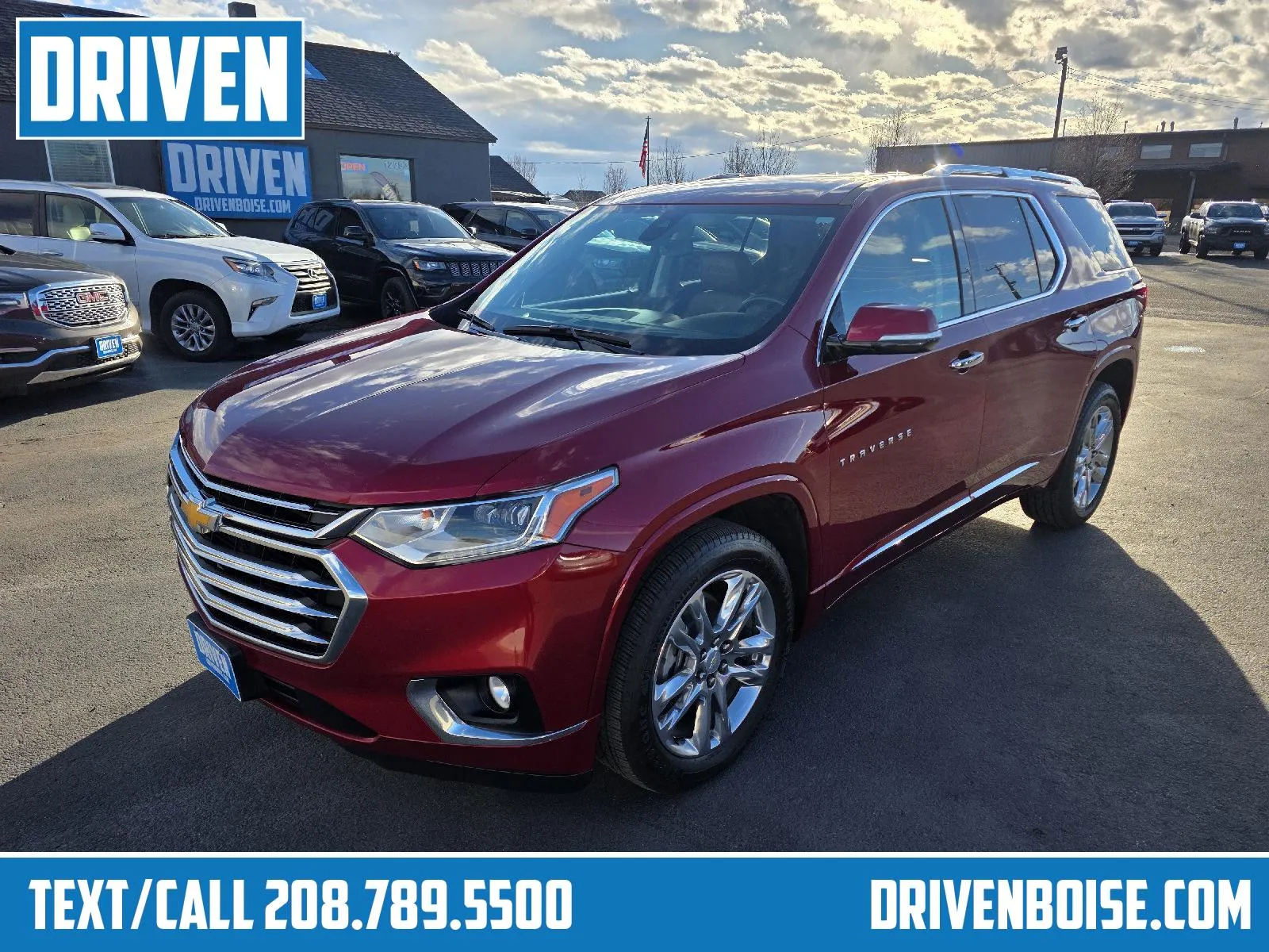 Red 2019 Chevrolet Traverse High Country for sale in Boise, ID